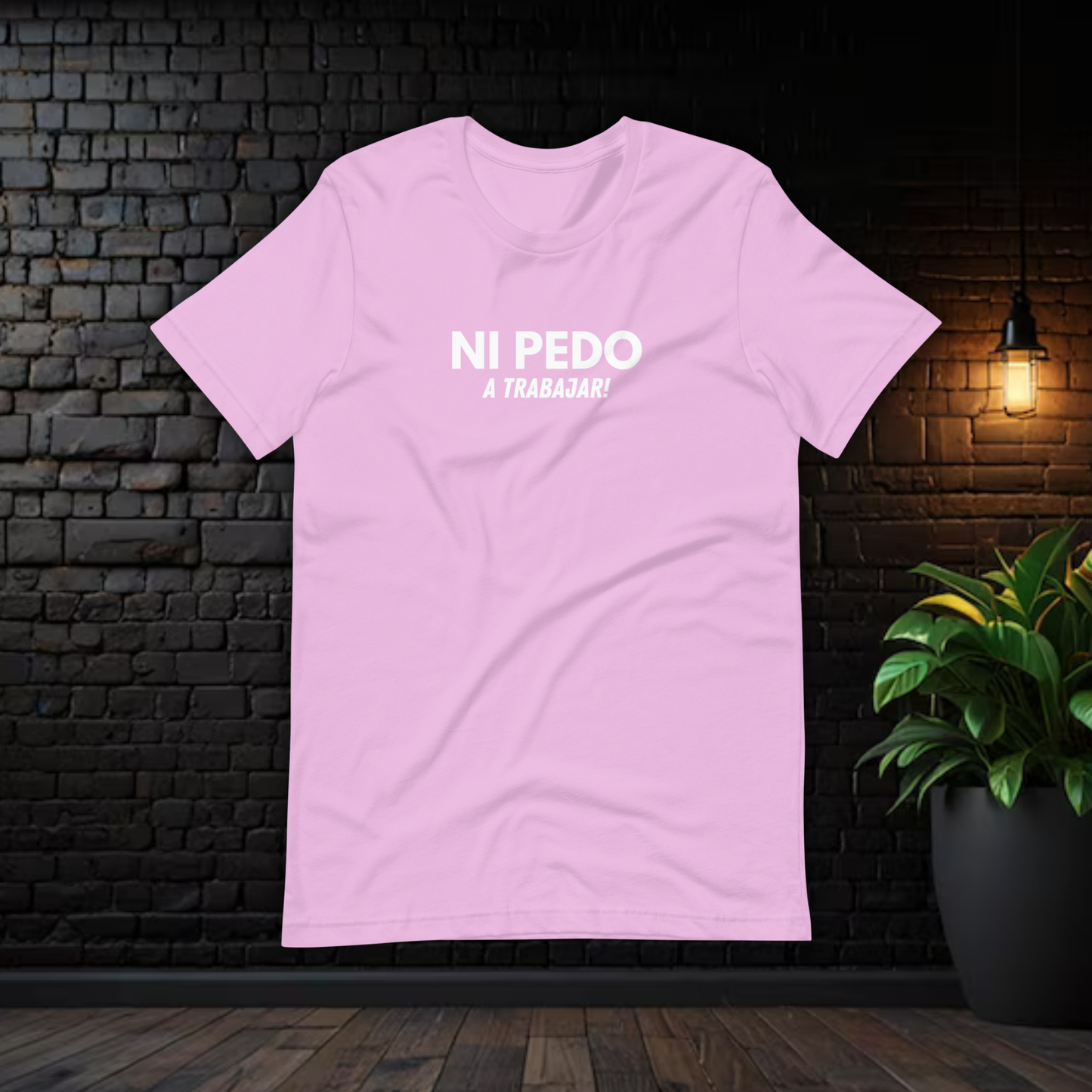 NI PEDO a trabajar T-shirt