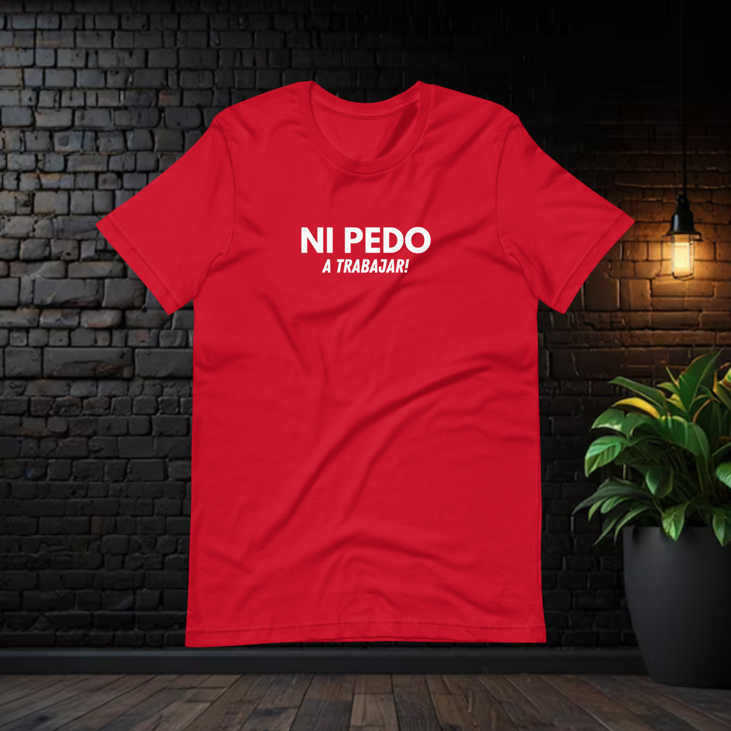 NI PEDO a trabajar  T-shirt