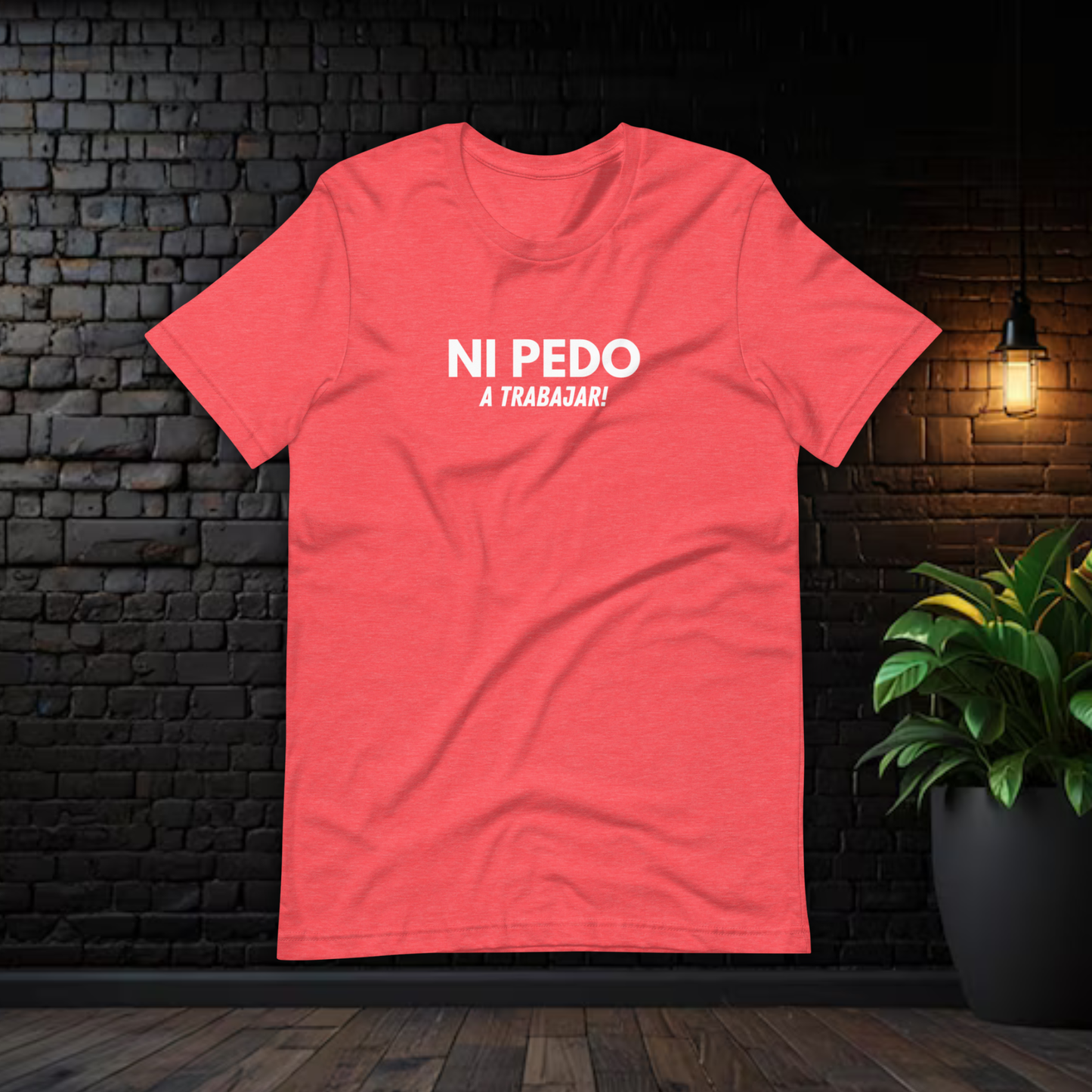 NI PEDO a trabajar  T-shirt